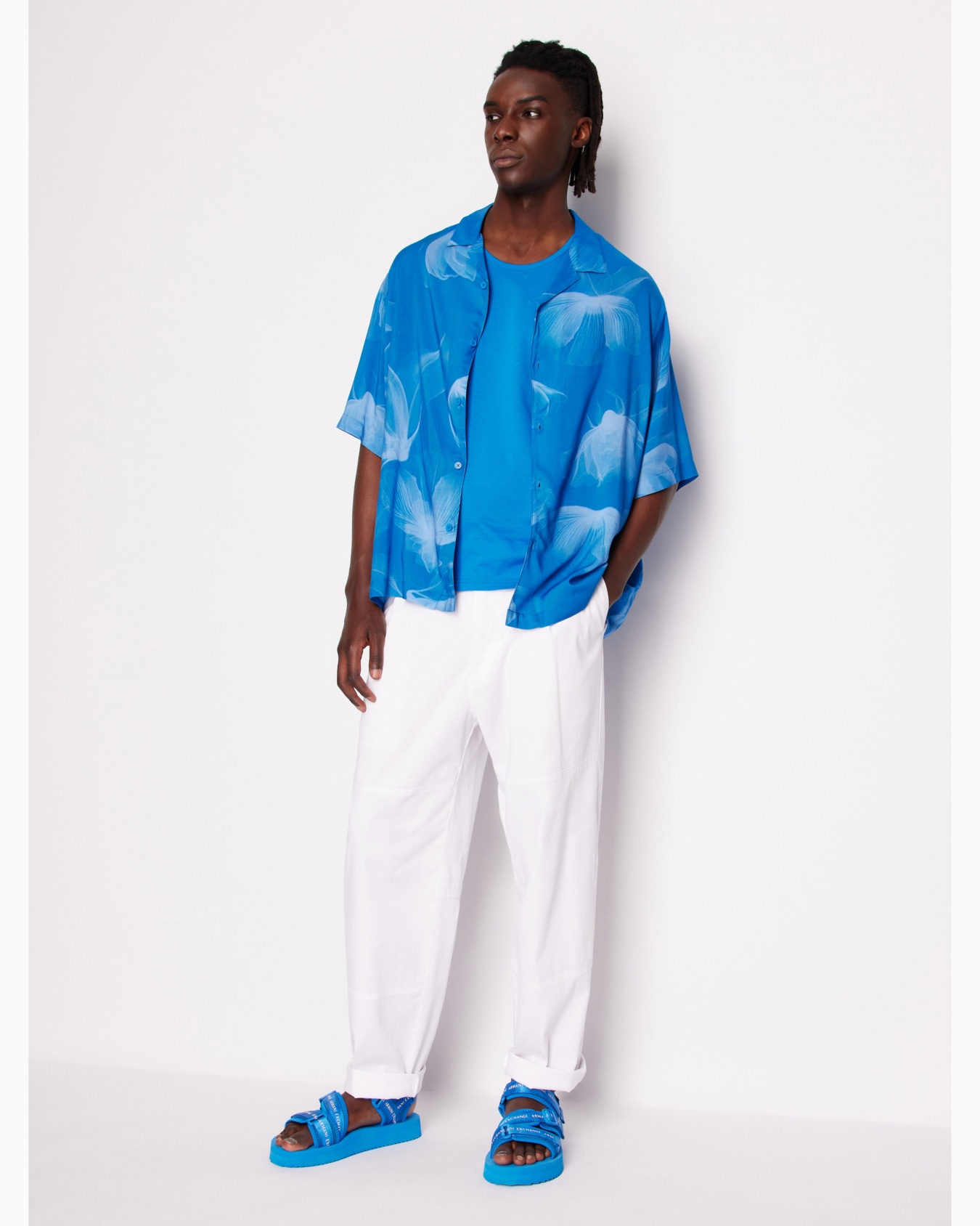 Regular fit cotton shirt Diapositiva 3