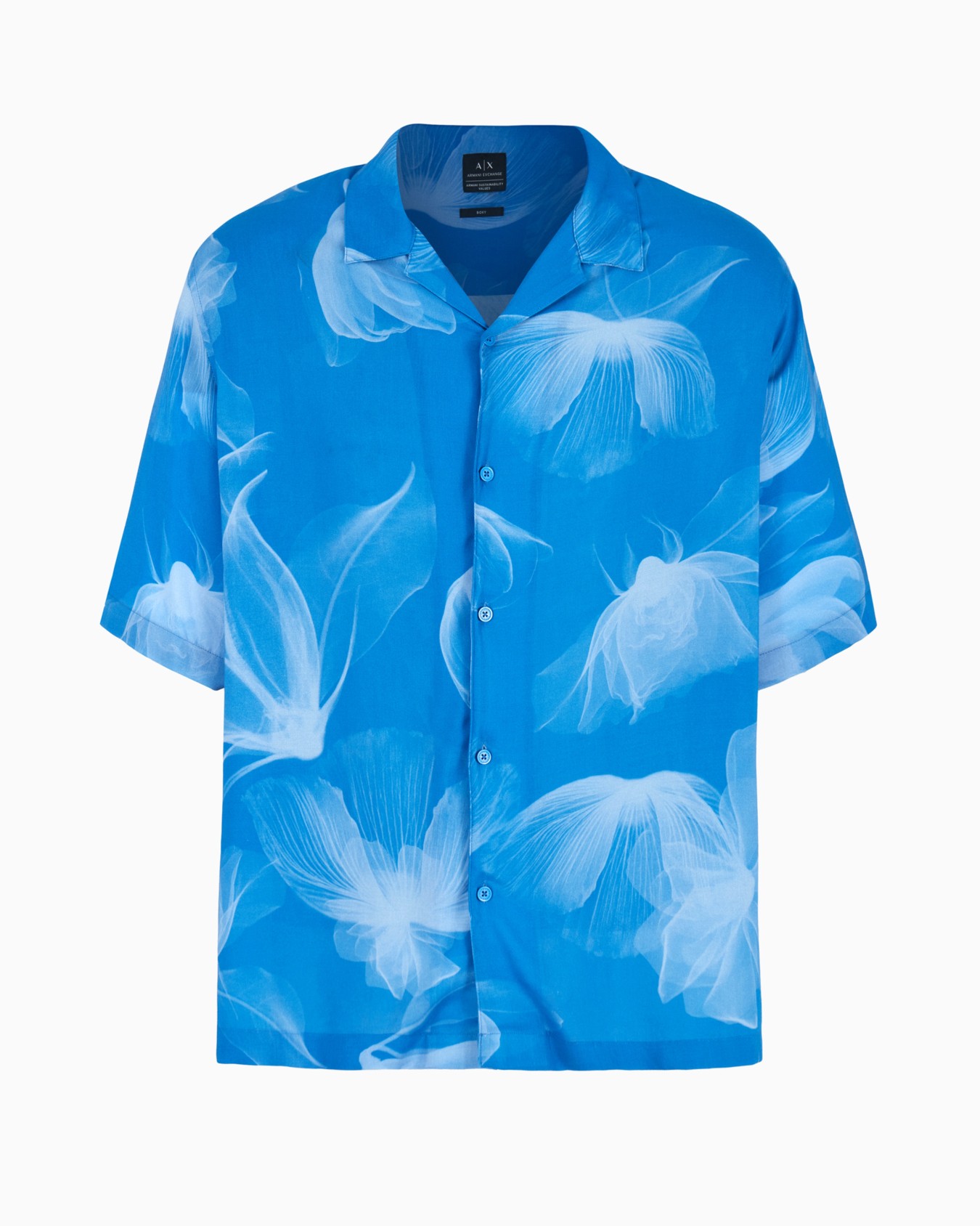 Regular fit cotton shirt Diapositiva 0