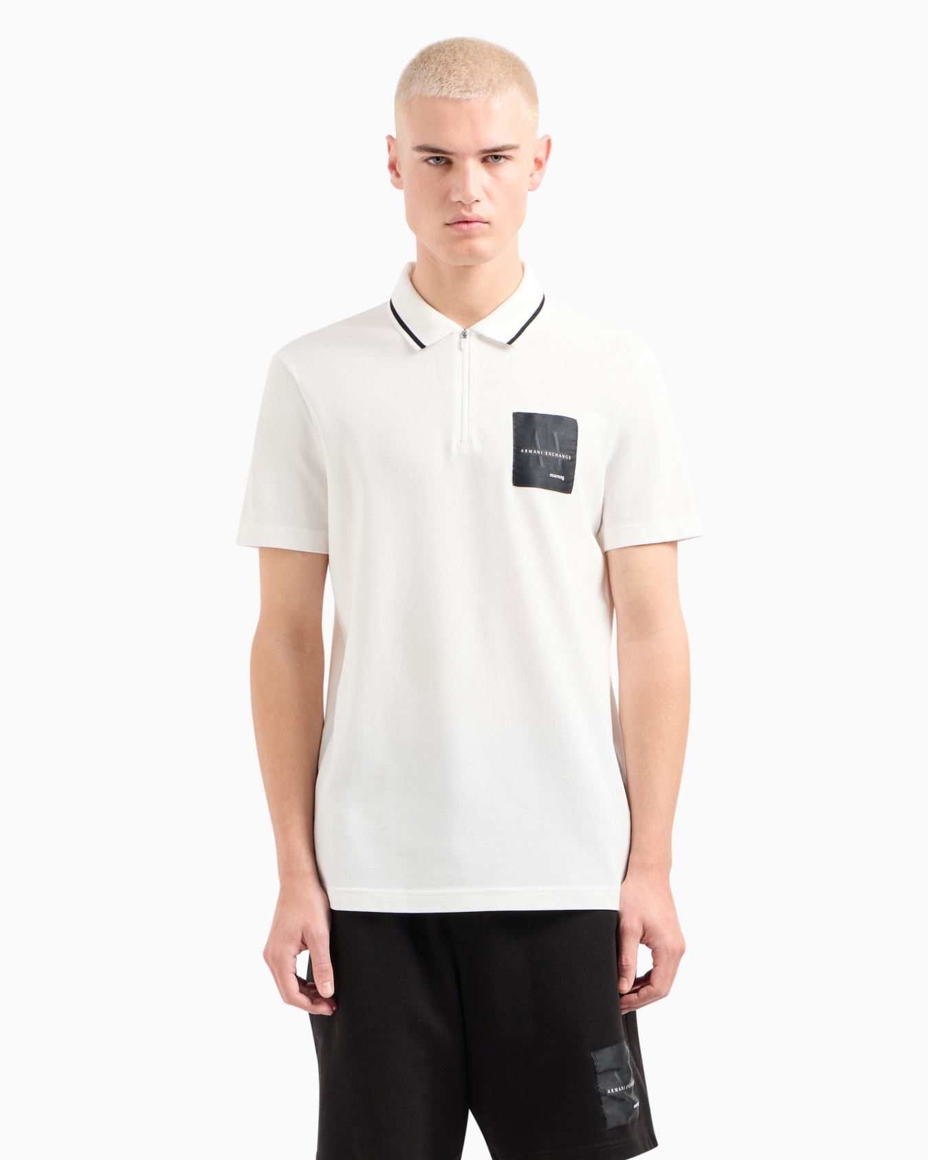 Regular fit polo shirt in ASV organic cotton Diapositiva 1