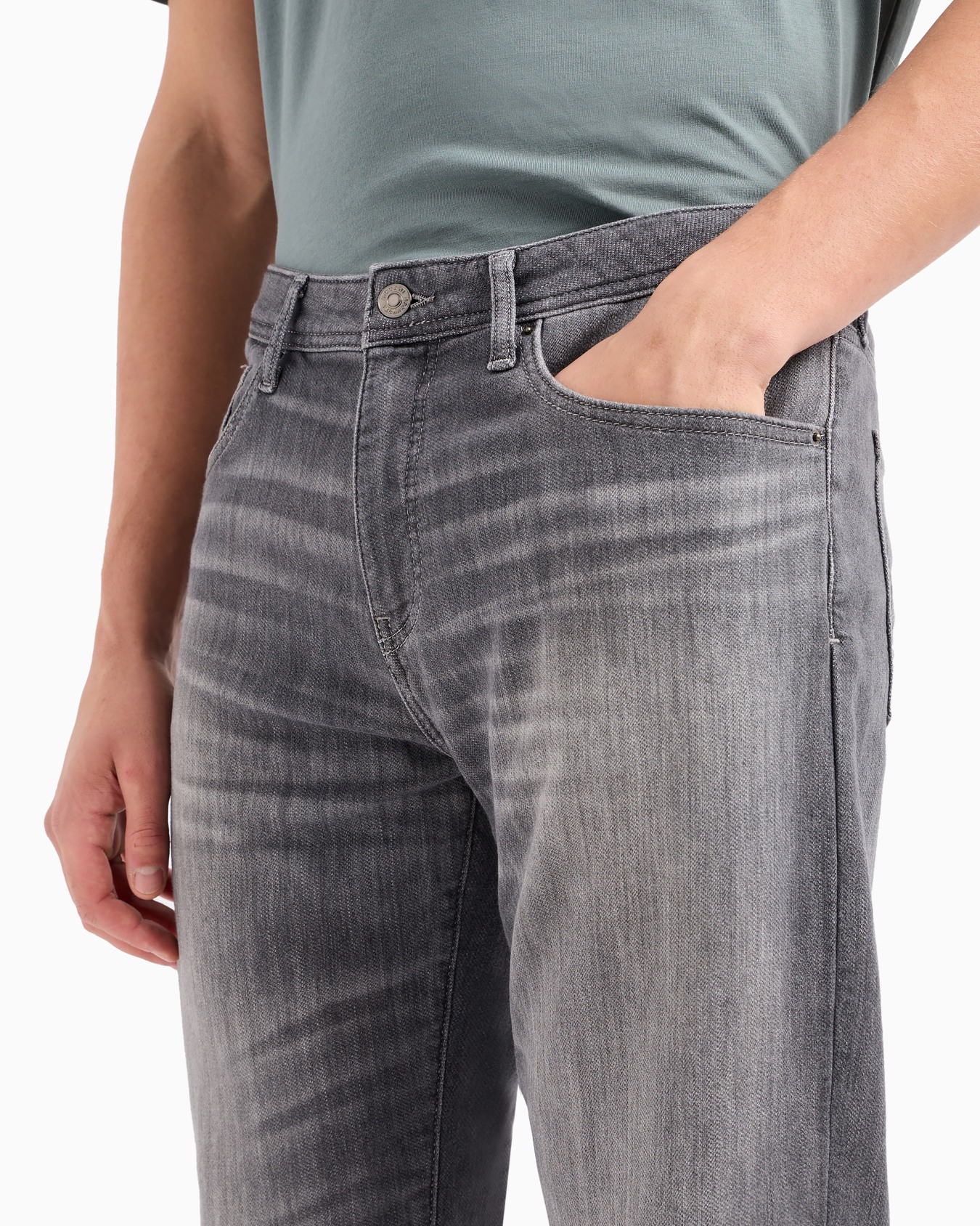 J13 slim fit jeans in indigo denim Diapositiva 4