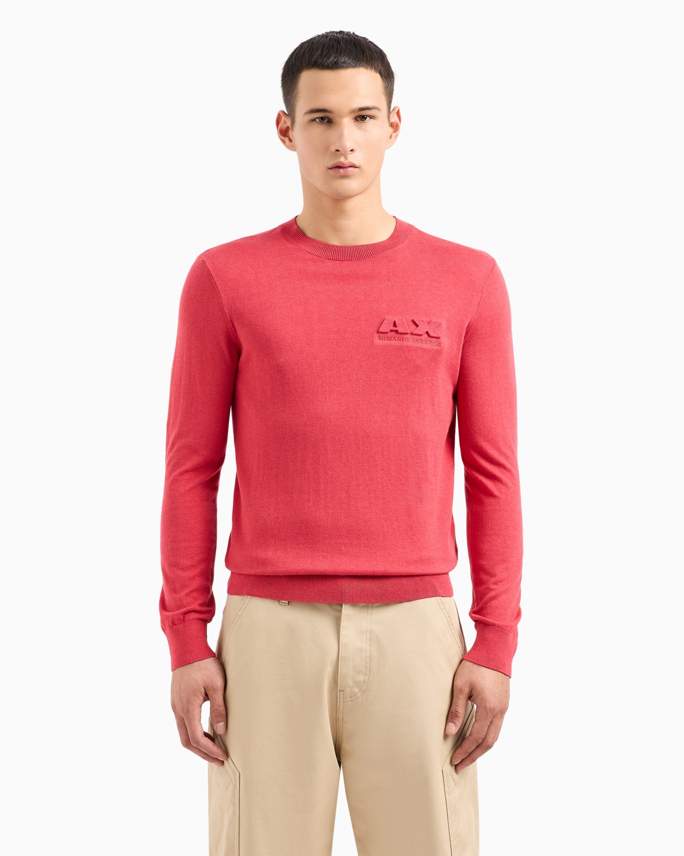  Boucle crew neck sweater Diapositiva 1