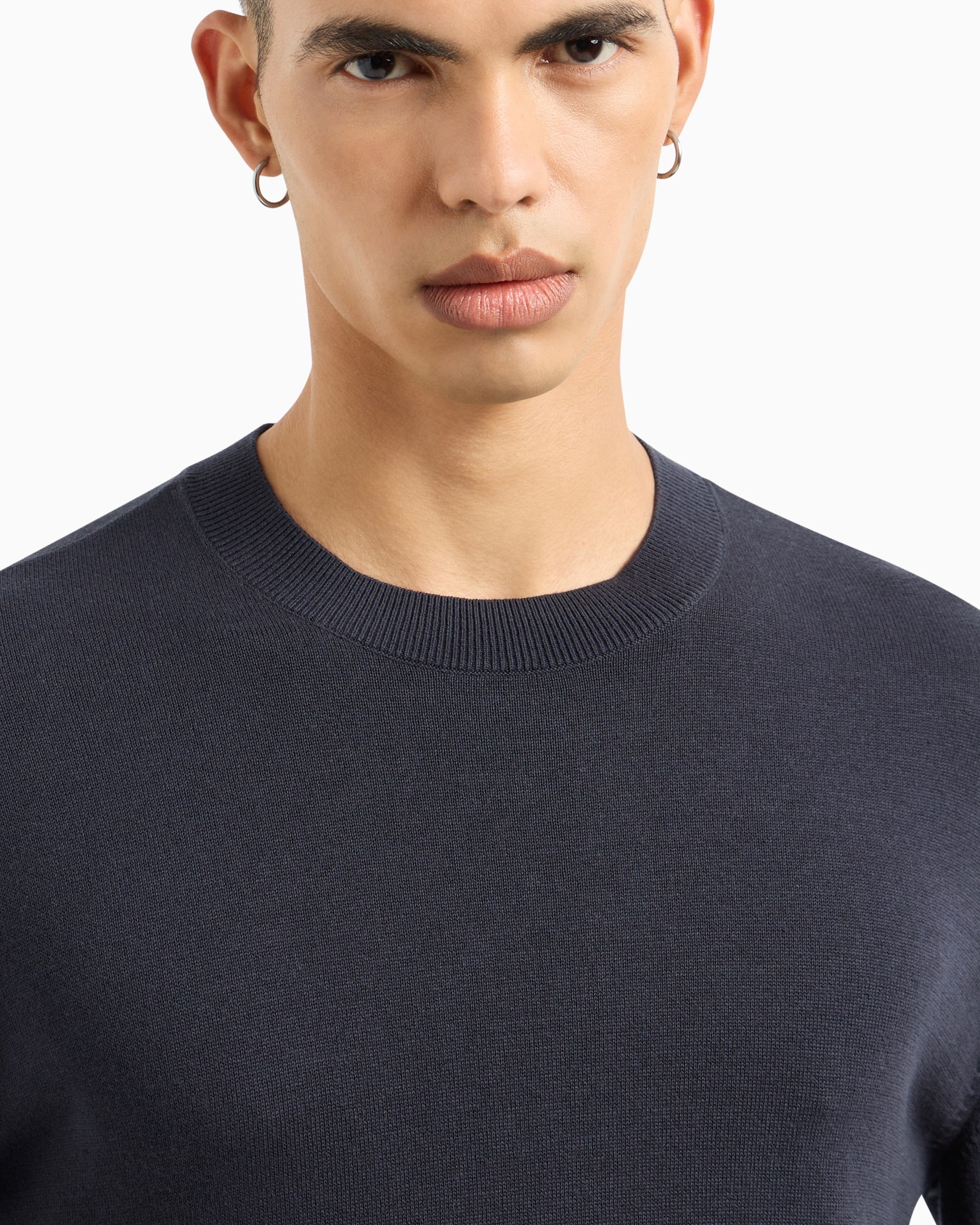 AXロゴ クルーネックニットプルオーバー スライドする 4