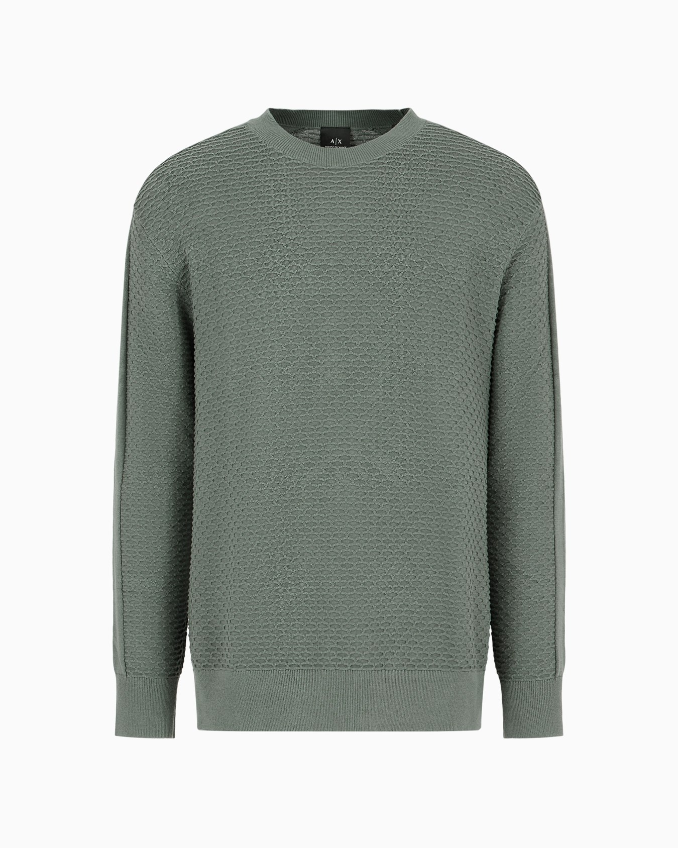  Boucle crew neck sweater Slide 0