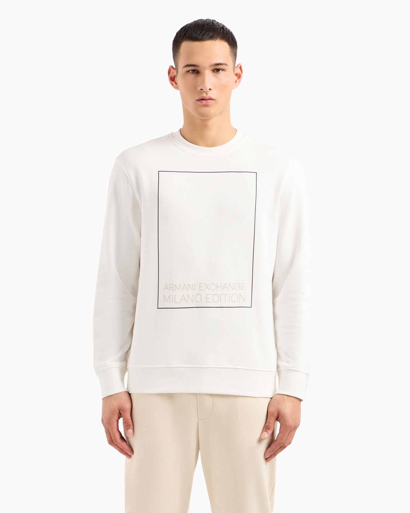 Stretch fabric zip-up hoodie スライドする 1