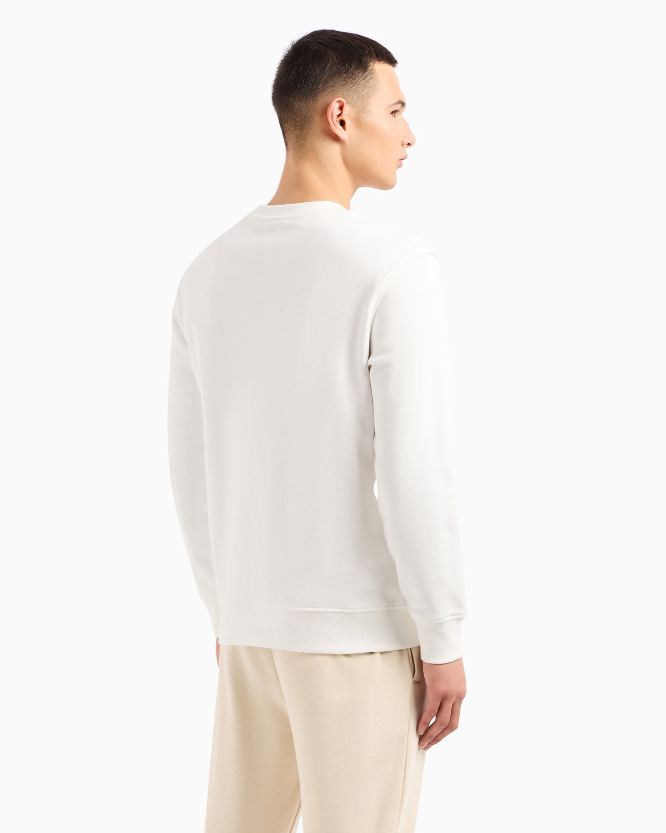 Stretch fabric zip-up hoodie スライドする 2