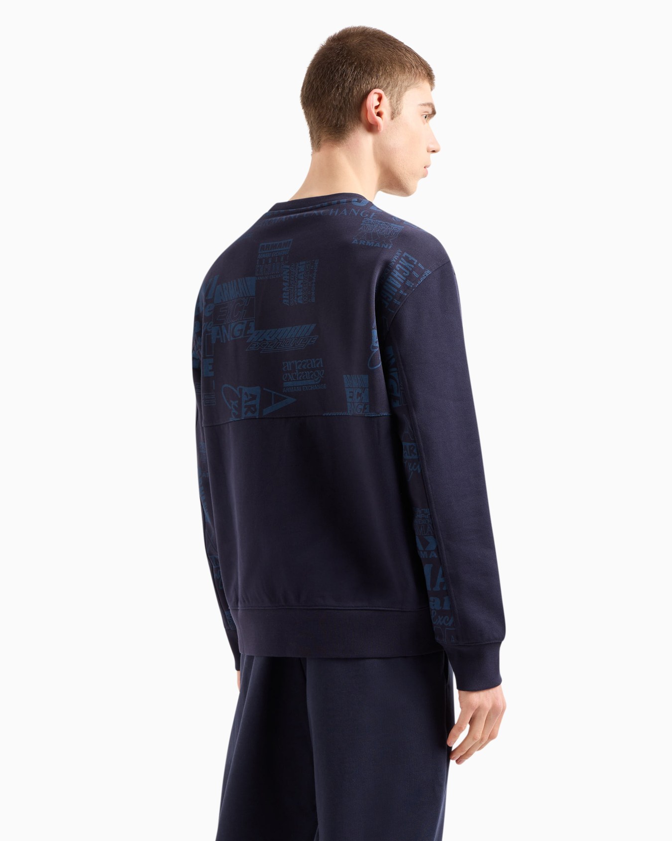 ASV organic cotton crewneck sweatshirt with front print Slide 2