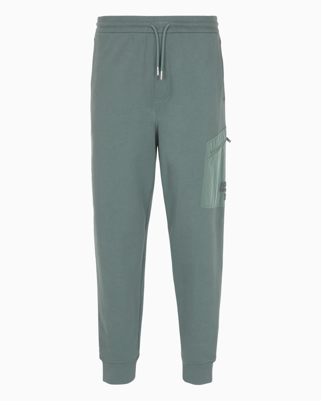 Soft yarn jogger pants with logo Slide 0