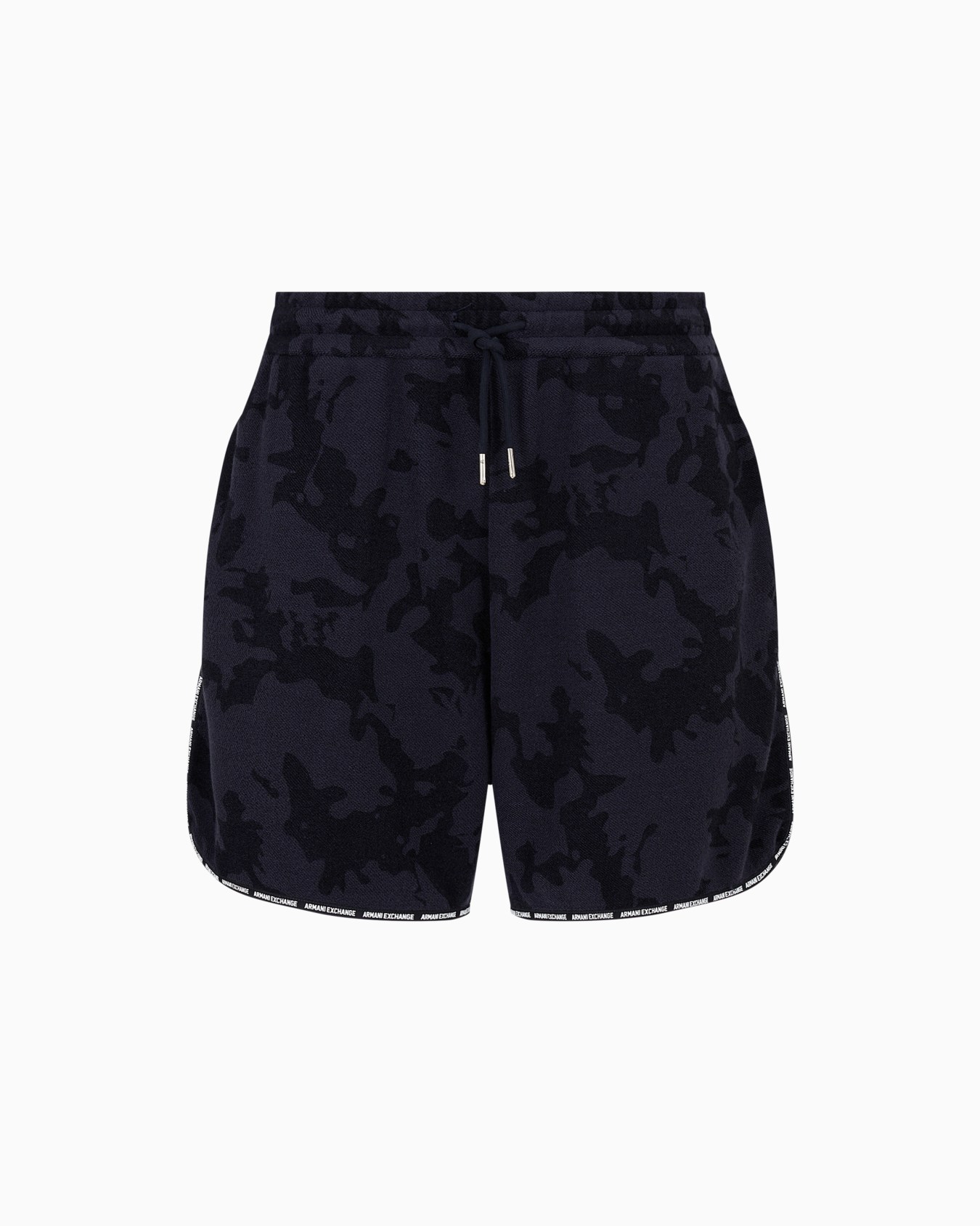 Shorts in slub fabric Slide 0