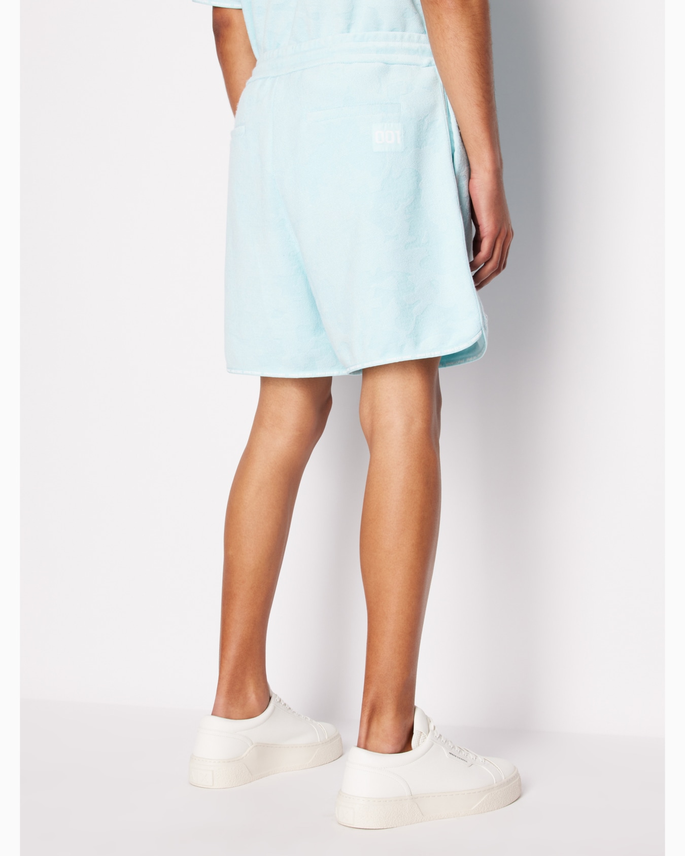 Shorts in slub fabric Slide 2