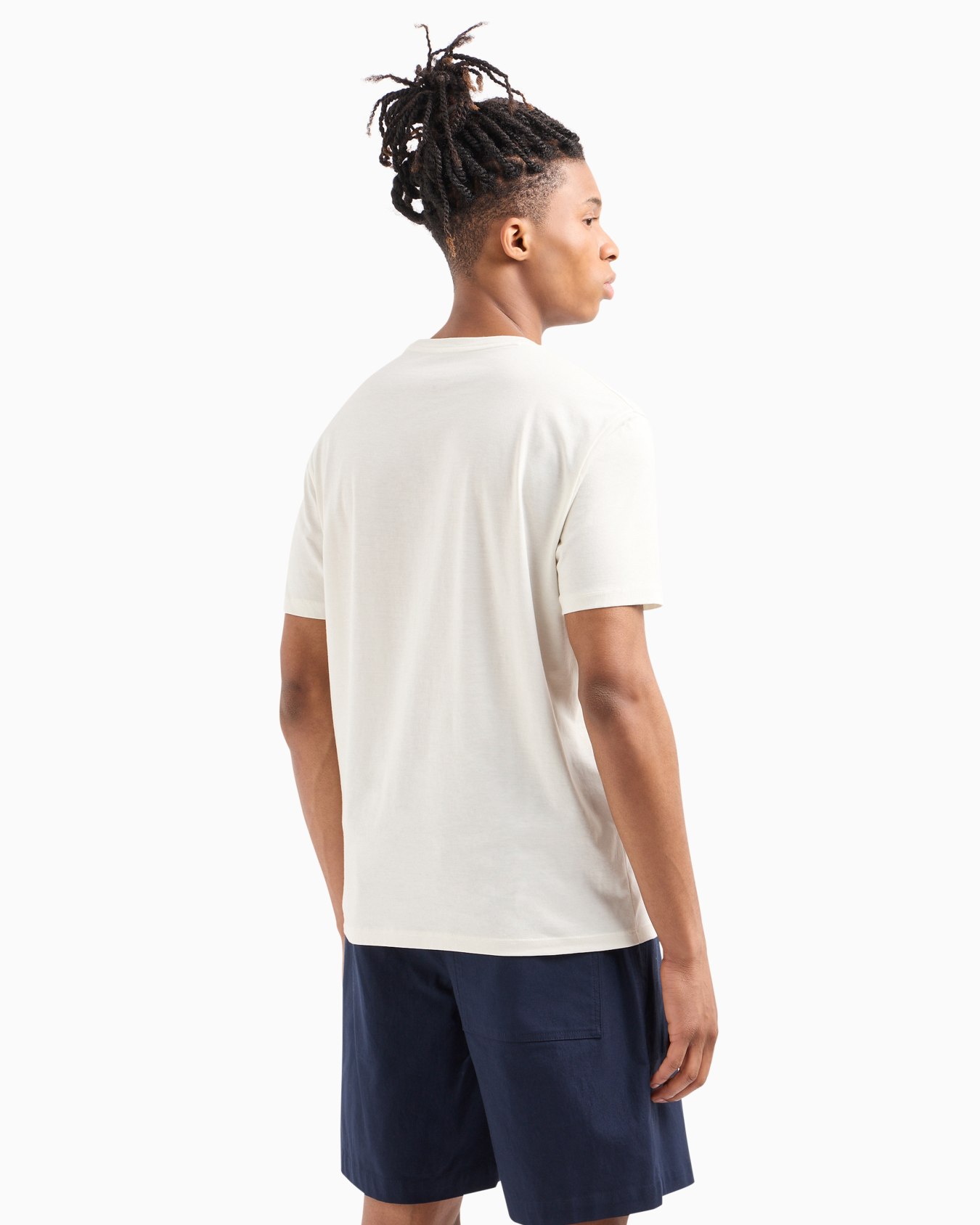 AXロゴ　半袖クルーネックTシャツ スライドする 2