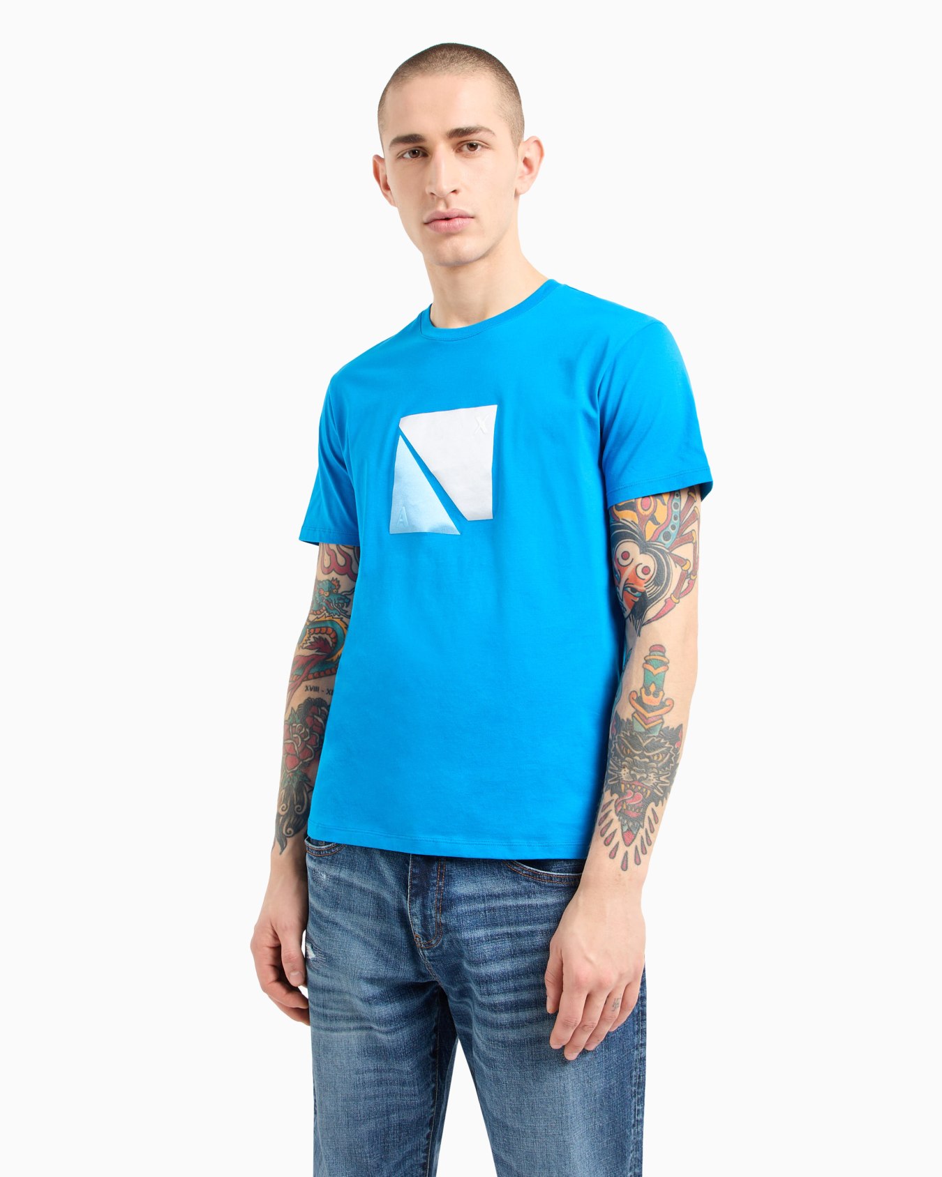 Regular fit T-shirt with logo  Slide 1
