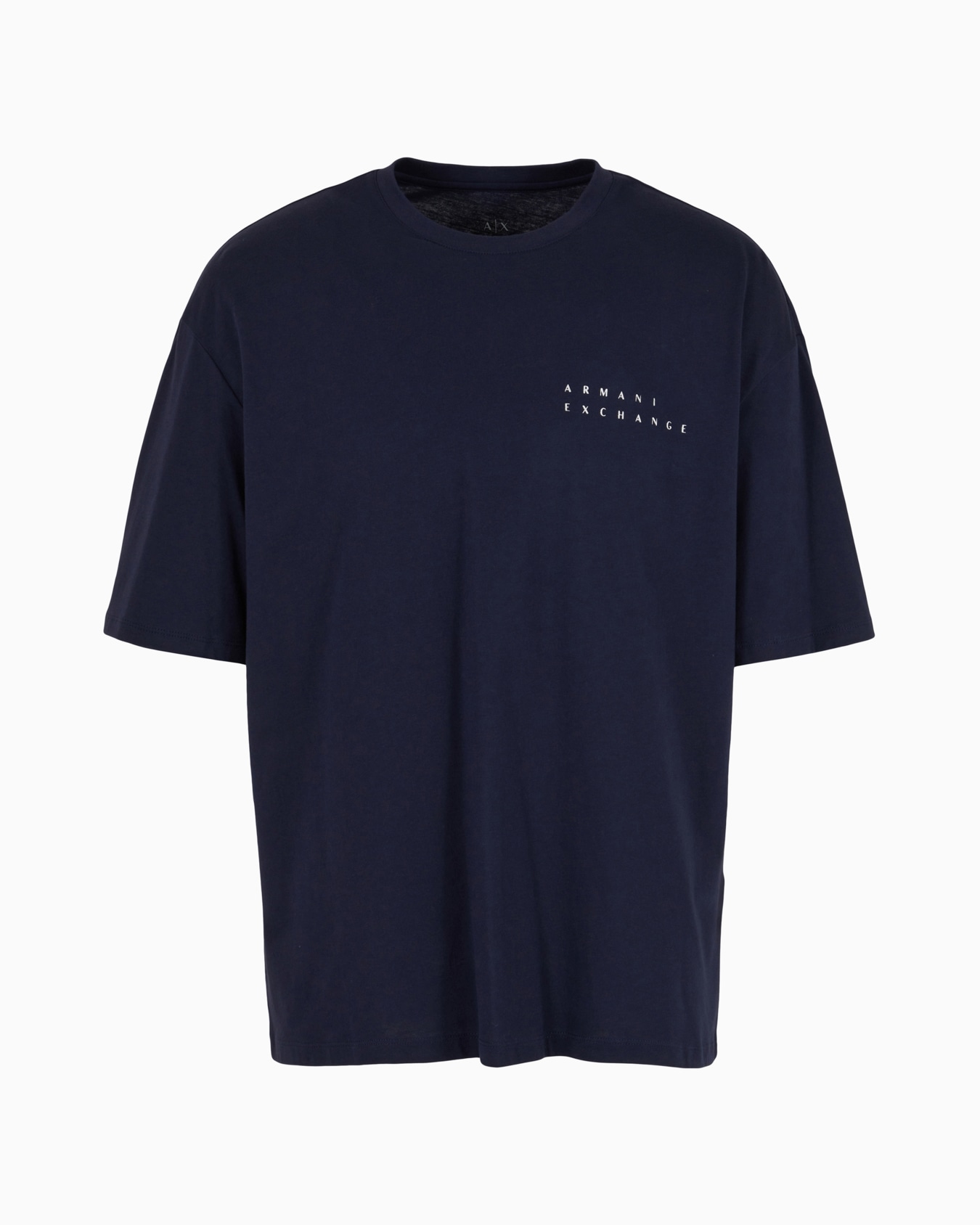 Relaxed fit T-shirt with round neck and logo Diapositiva 0