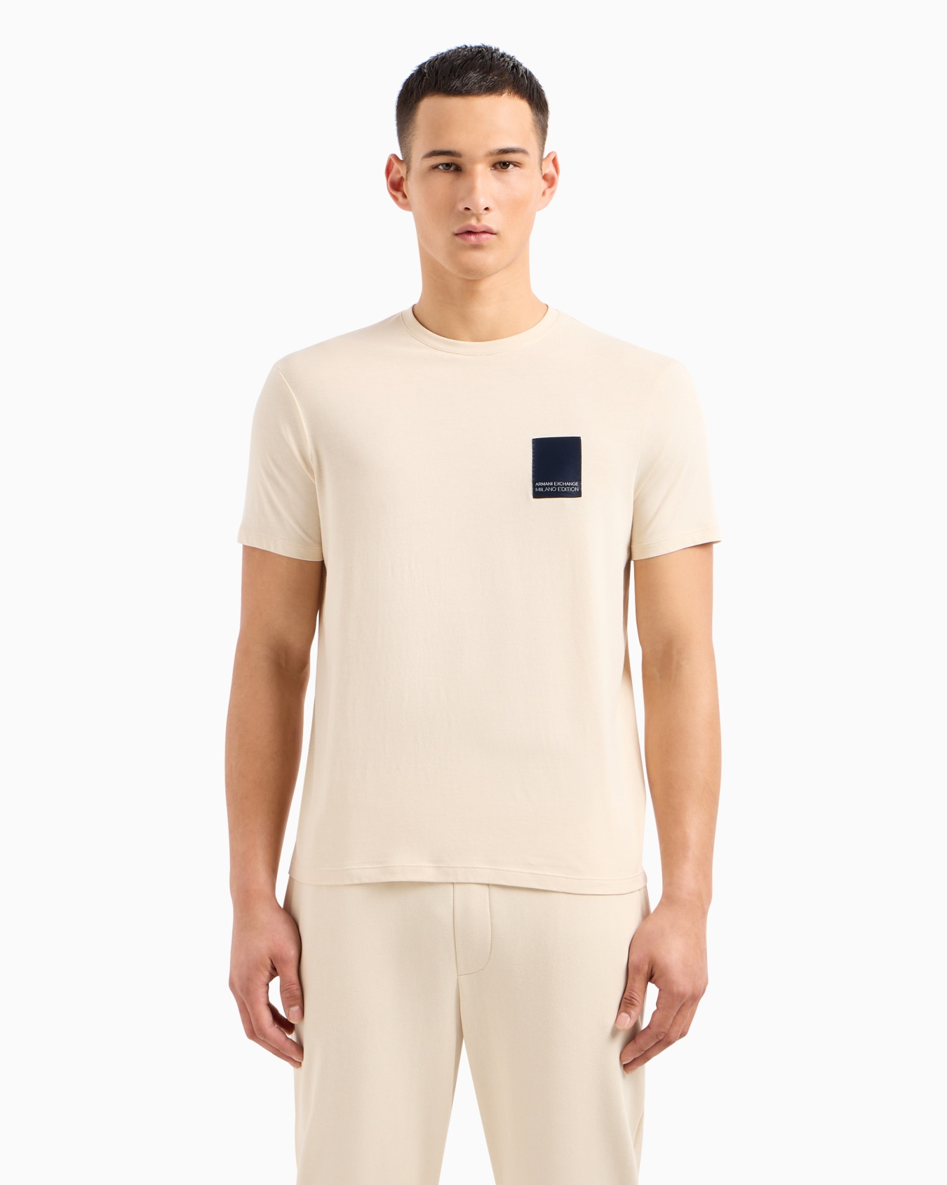 Regular fit T-shirt with logo  Diapositiva 1