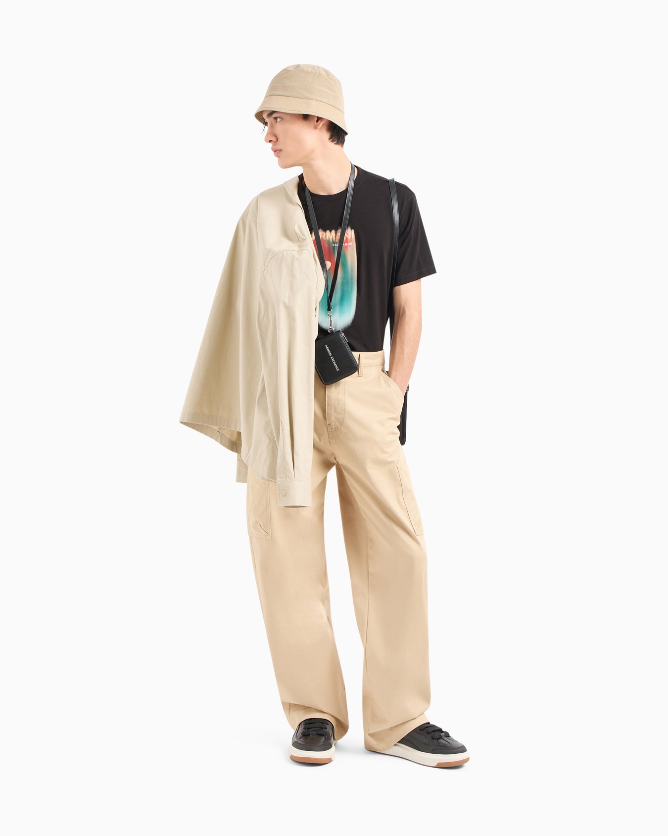 AXロゴ 半袖クルーネックTシャツ スライドする 1