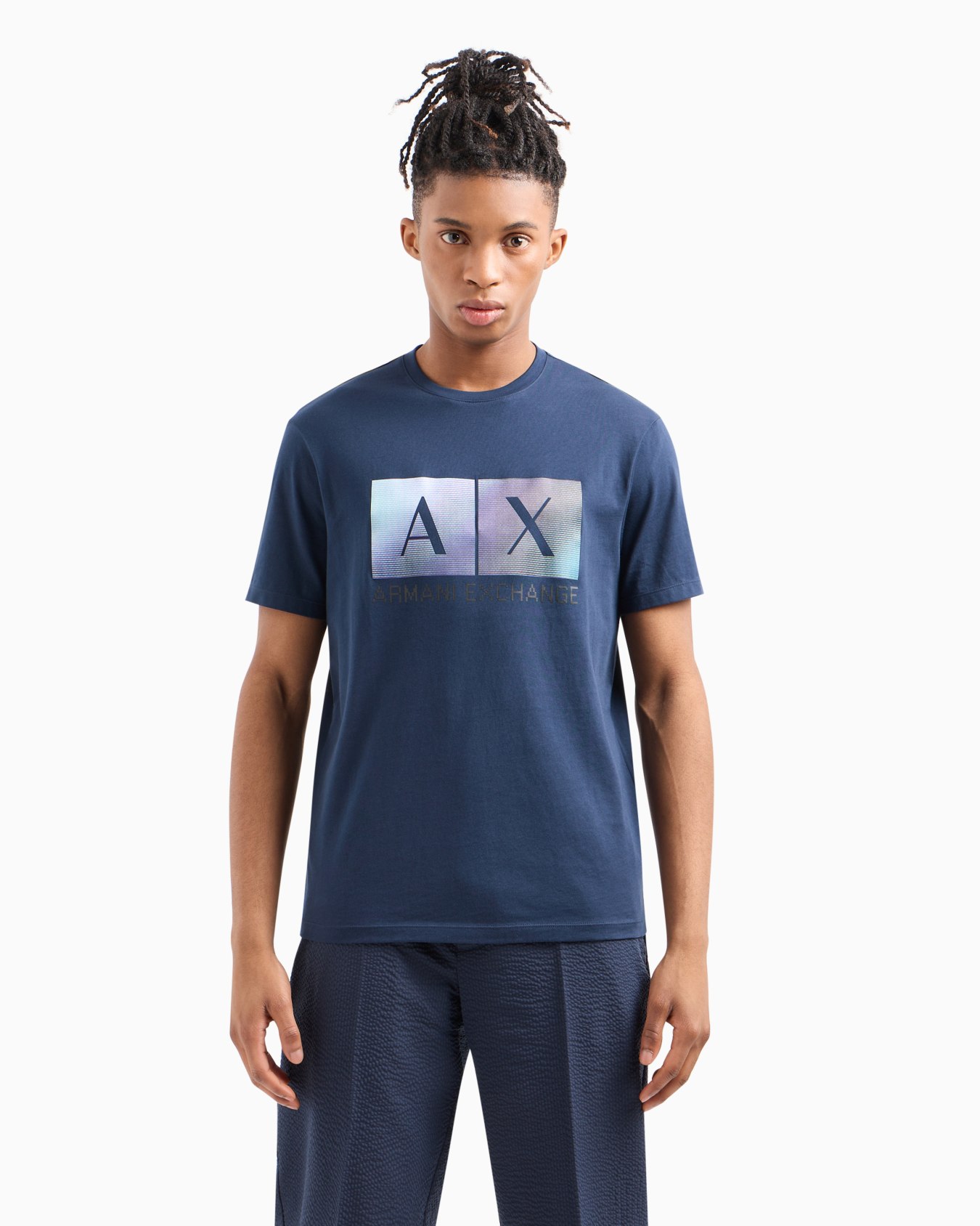 Regular fit T-shirt with logo  Diapositiva 1