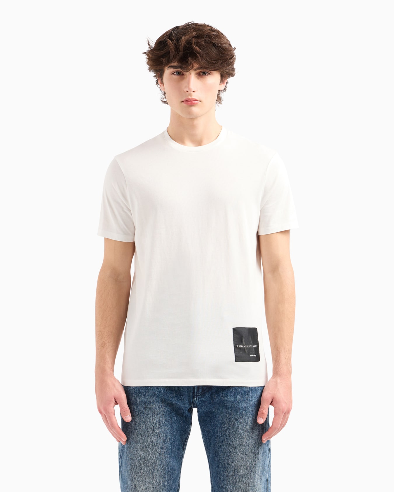 Regular fit T-shirt with logo  Diapositiva 1