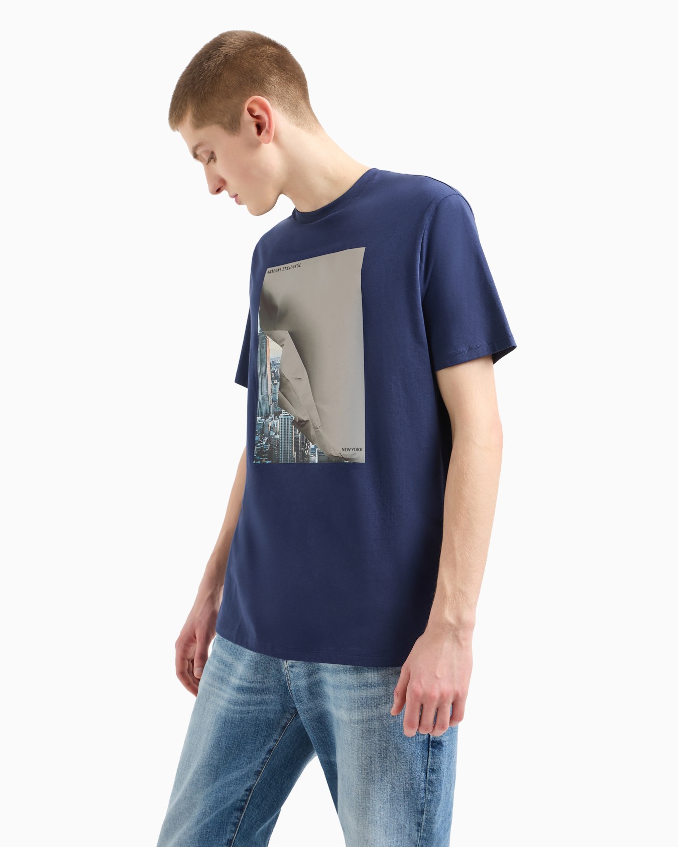 Regular fit T-shirt with logo  Slide 1
