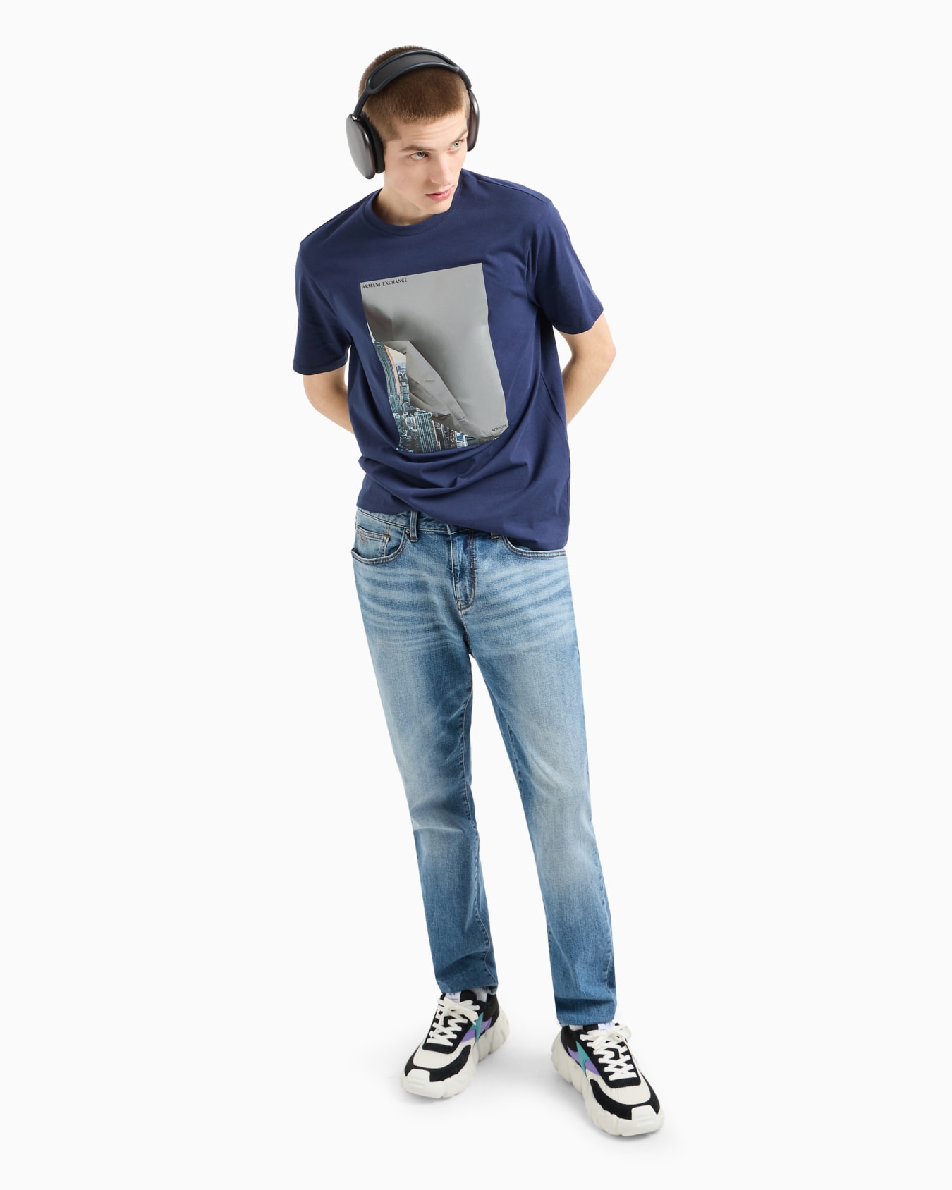 Regular fit T-shirt with logo  Slide 3