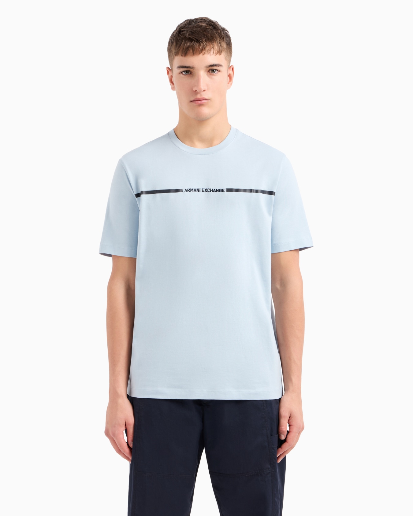 Regular fit T-shirt with logo  Diapositiva 1