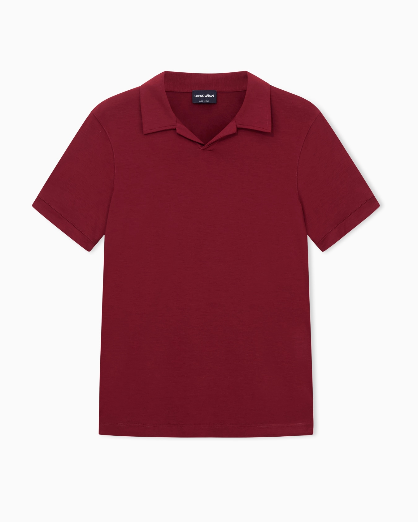 Polo à manches courtes en jersey de viscose stretch ASV Diapositive 0