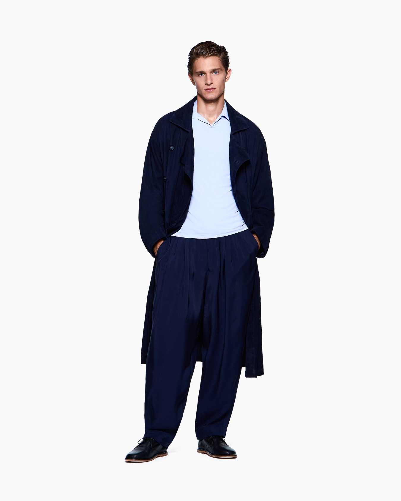 ASV stretch viscose jersey short-sleeved polo shirt Slide 1