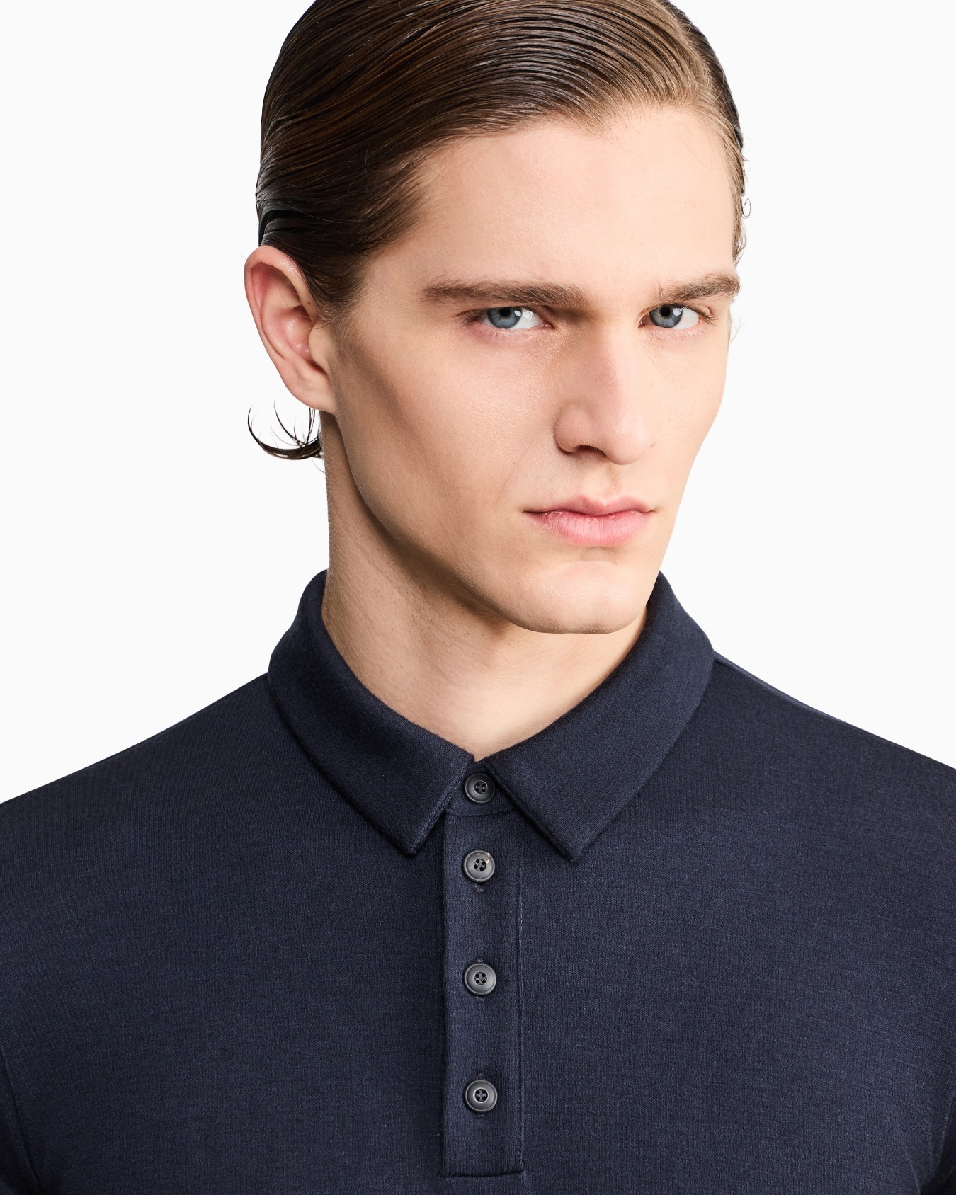 ASV pure cashmere interlock polo shirt Slide 6