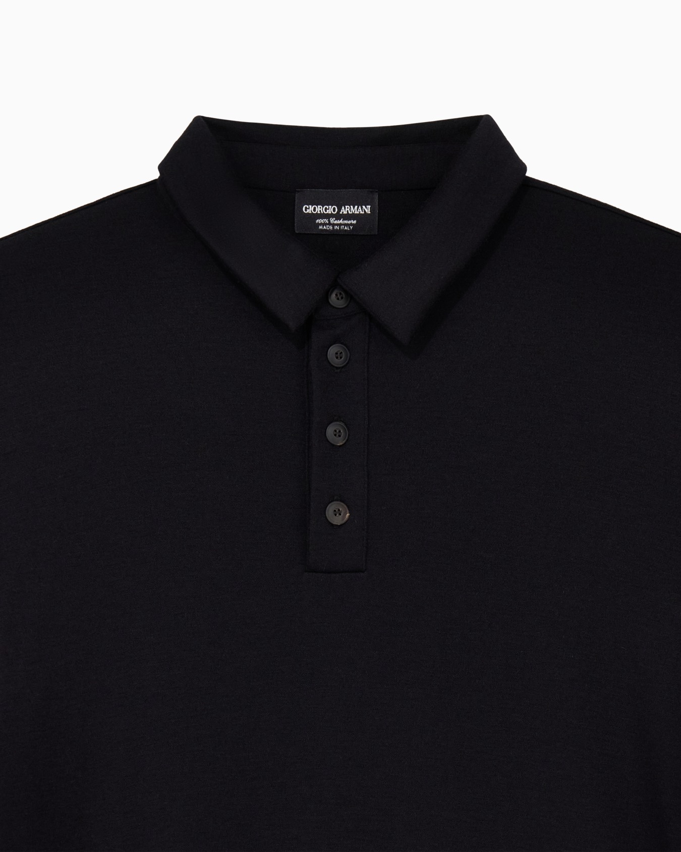 ASV pure cashmere interlock polo shirt Slide 4