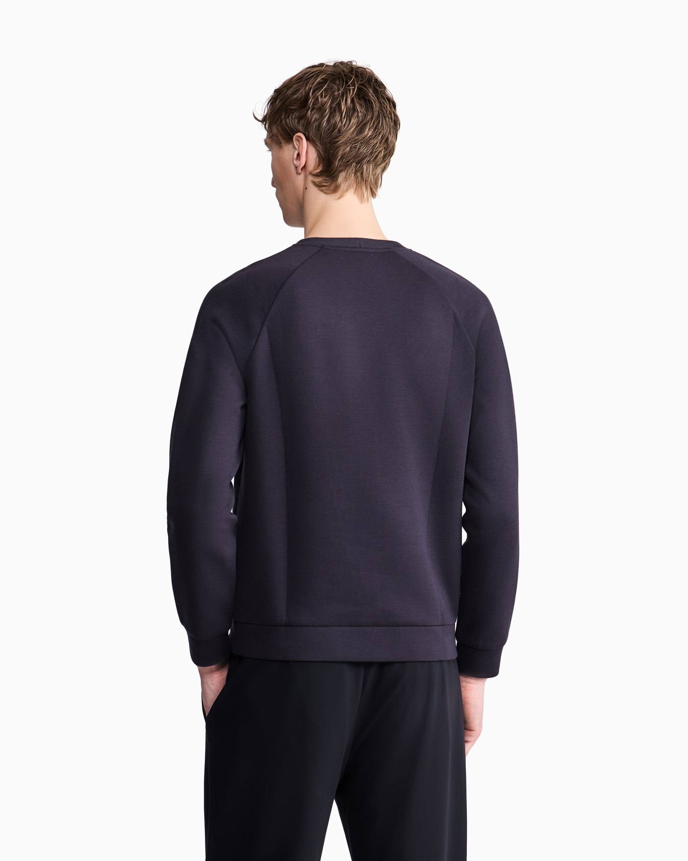 Borgonuovo 11 sweatshirt in cotton double jersey Slide 5