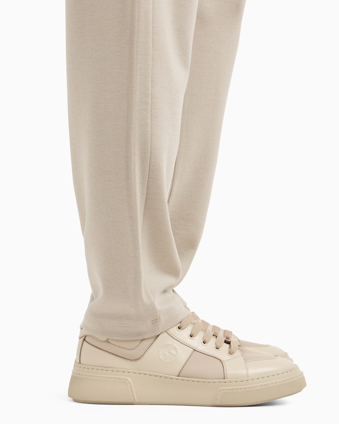Pantalon en tissu jersey de pur cachemire Diapositive 4