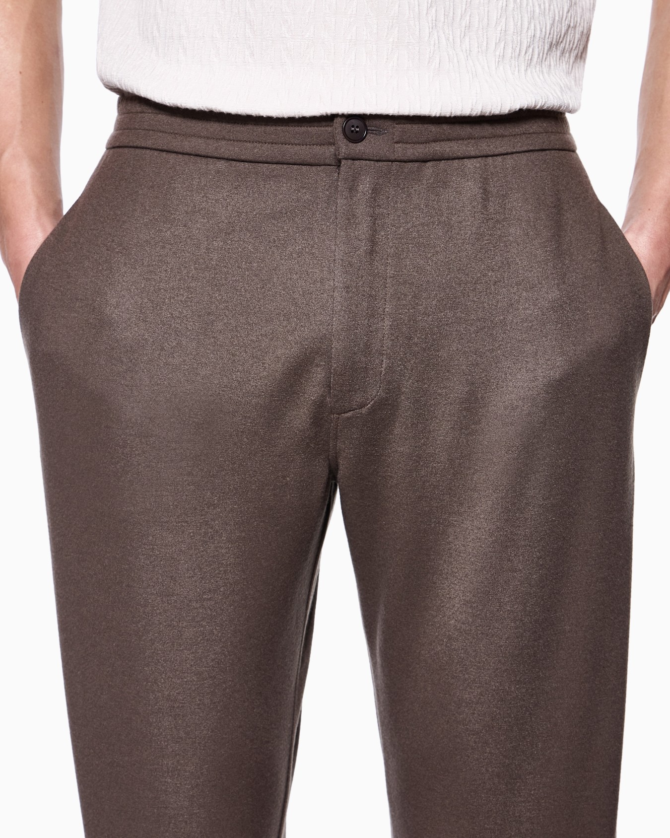 Pantalon en jersey de pur cachemire ASV Diapositive 4