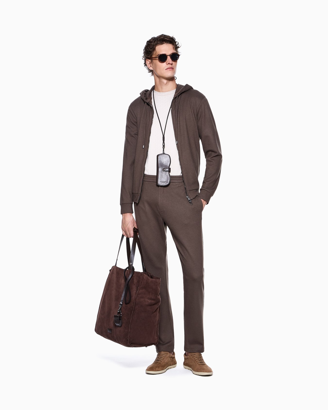 Pantalon en jersey de pur cachemire ASV Diapositive 1