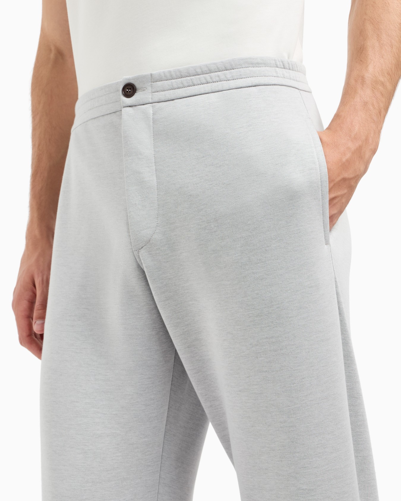 Cotton double-jersey trousers Slide 4