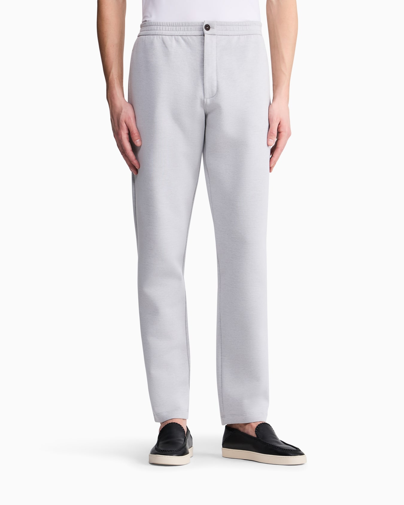 Cotton double-jersey trousers Slide 3