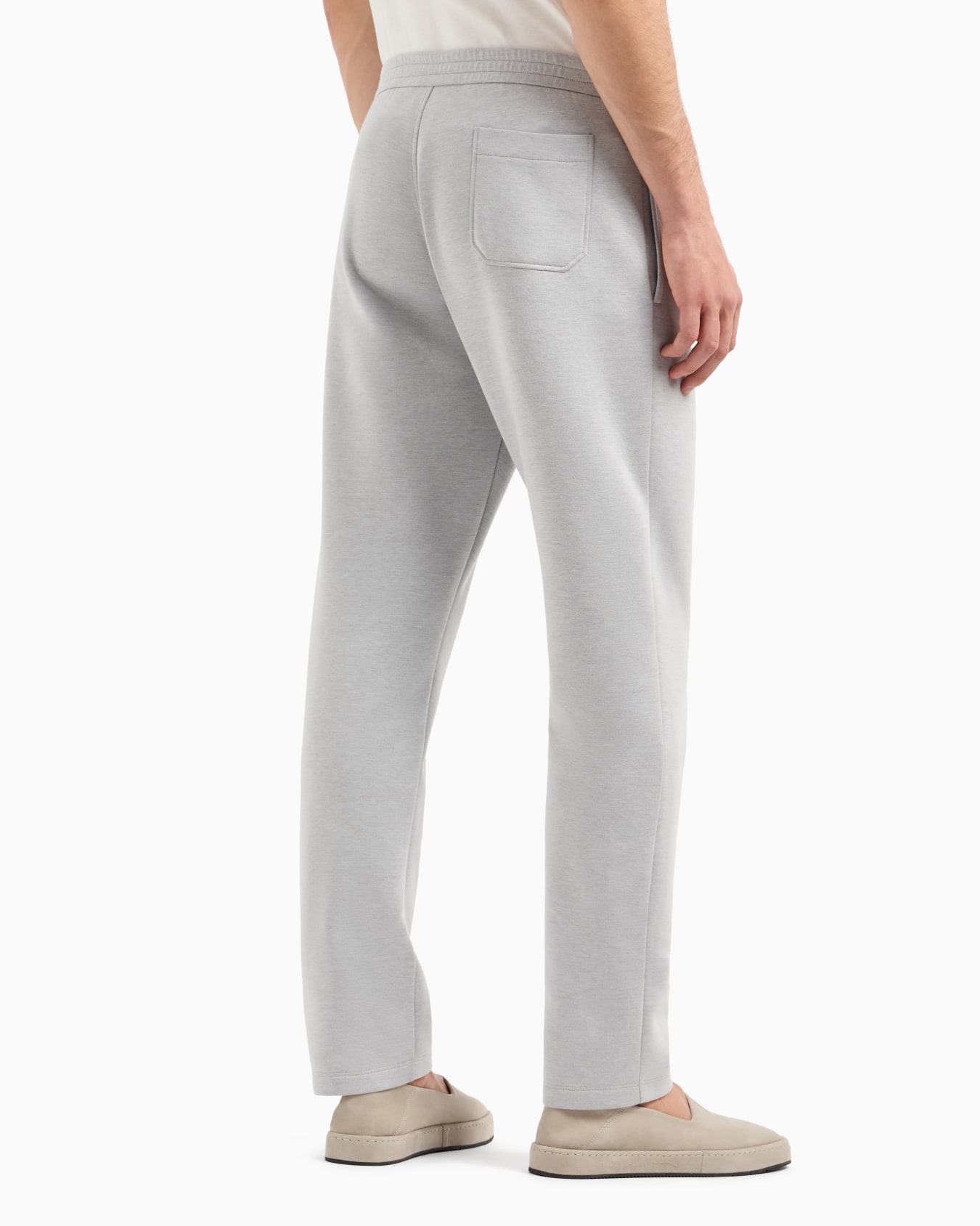 Cotton double-jersey trousers Slide 2
