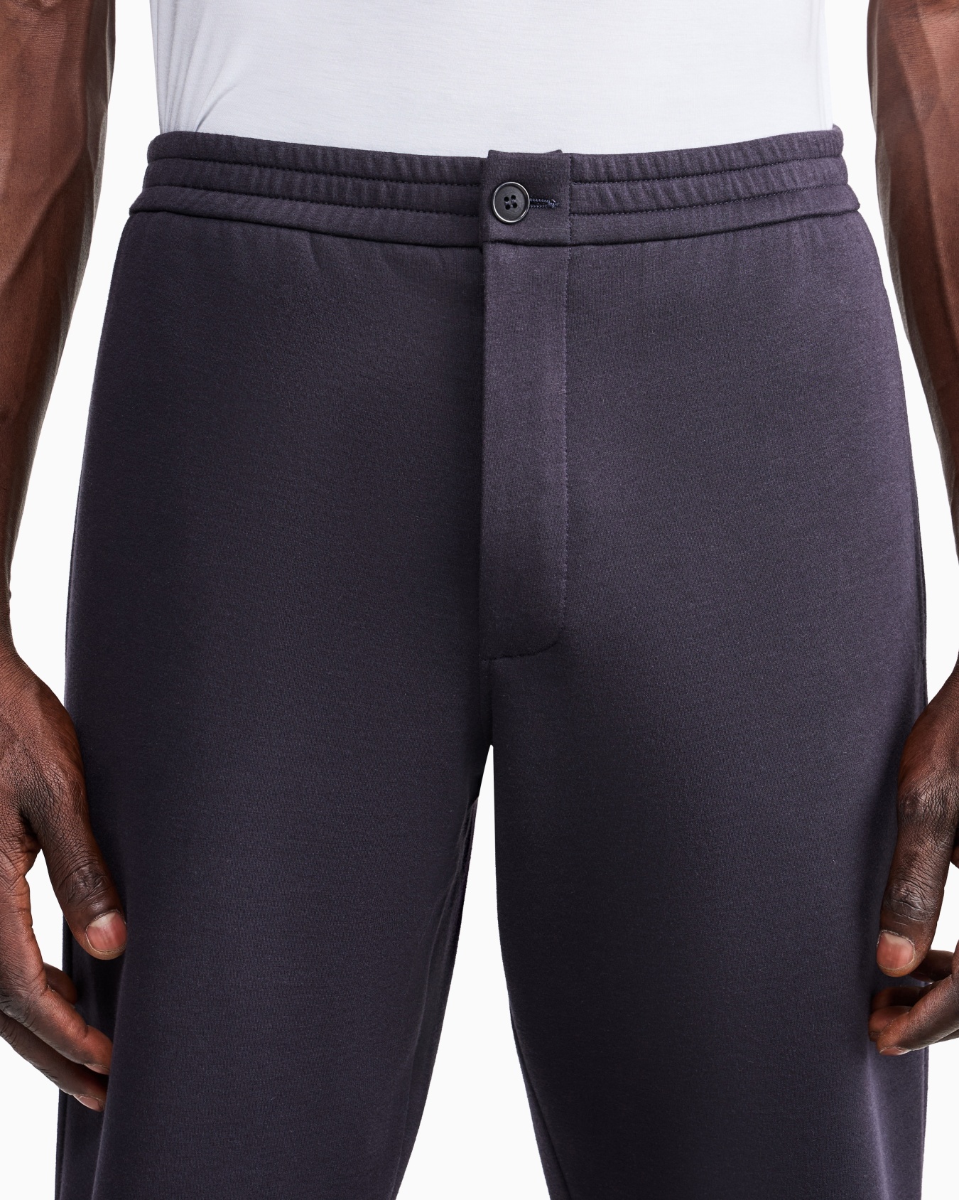 Cotton double-jersey trousers Slide 6