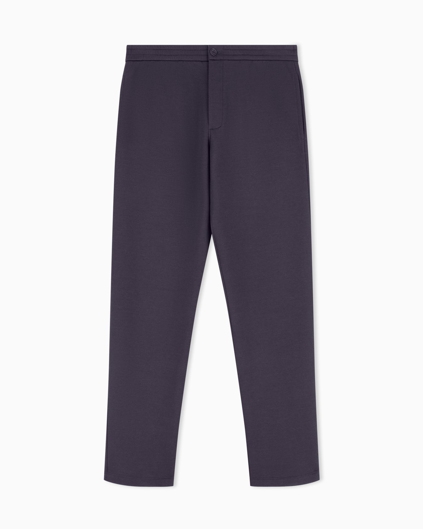 Cotton double-jersey trousers Slide 0