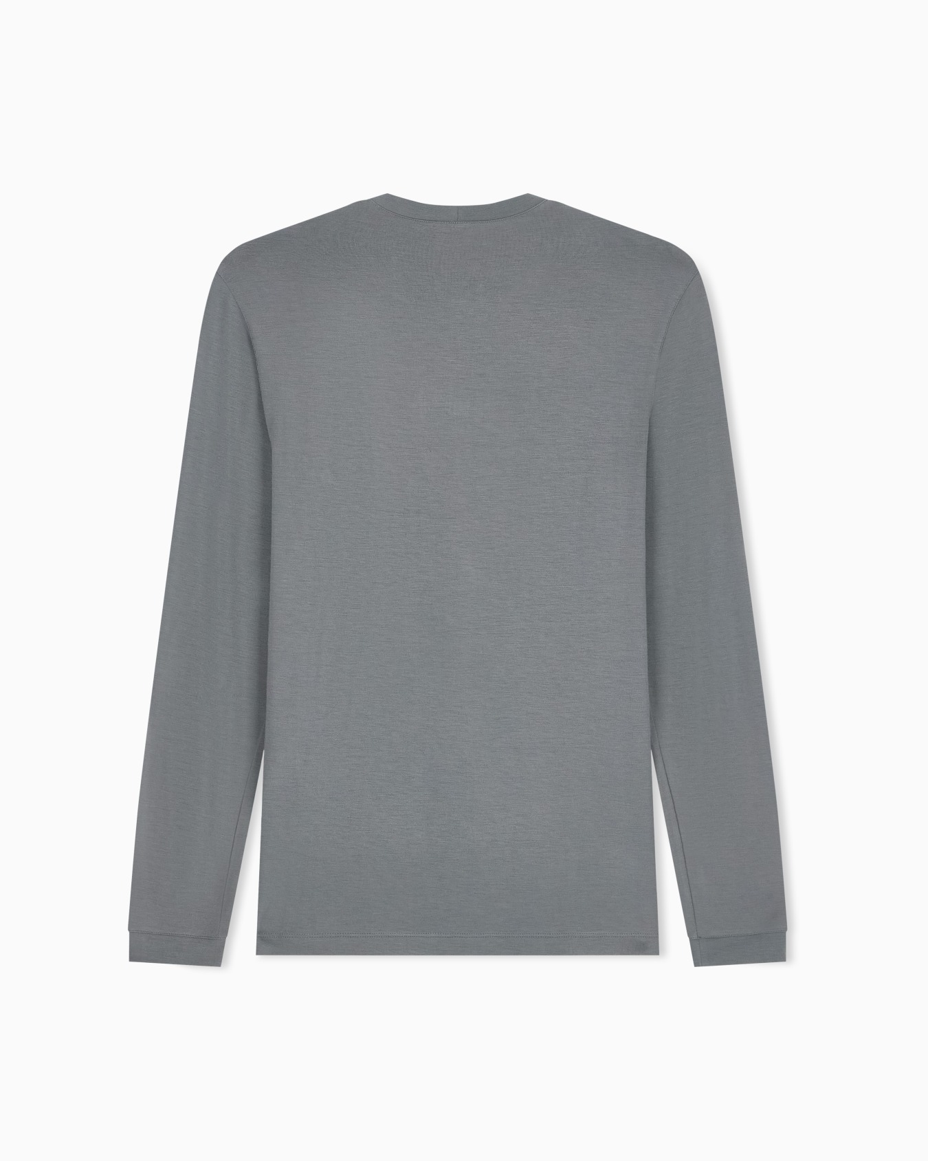Long sleeve jumper in stretch viscose Slide 1