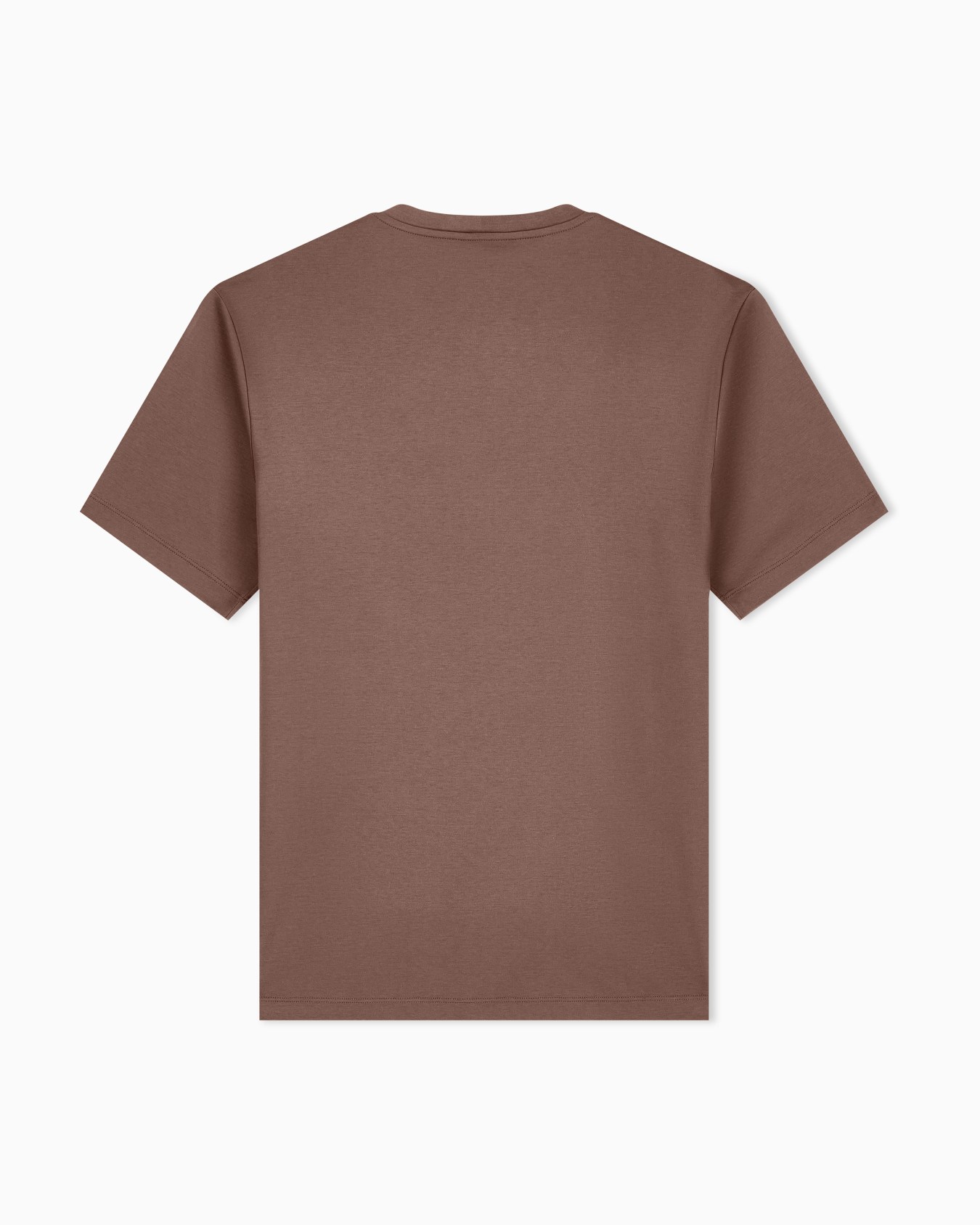 T-shirt with logo and crew neck in cotton interlock  Slide 2
