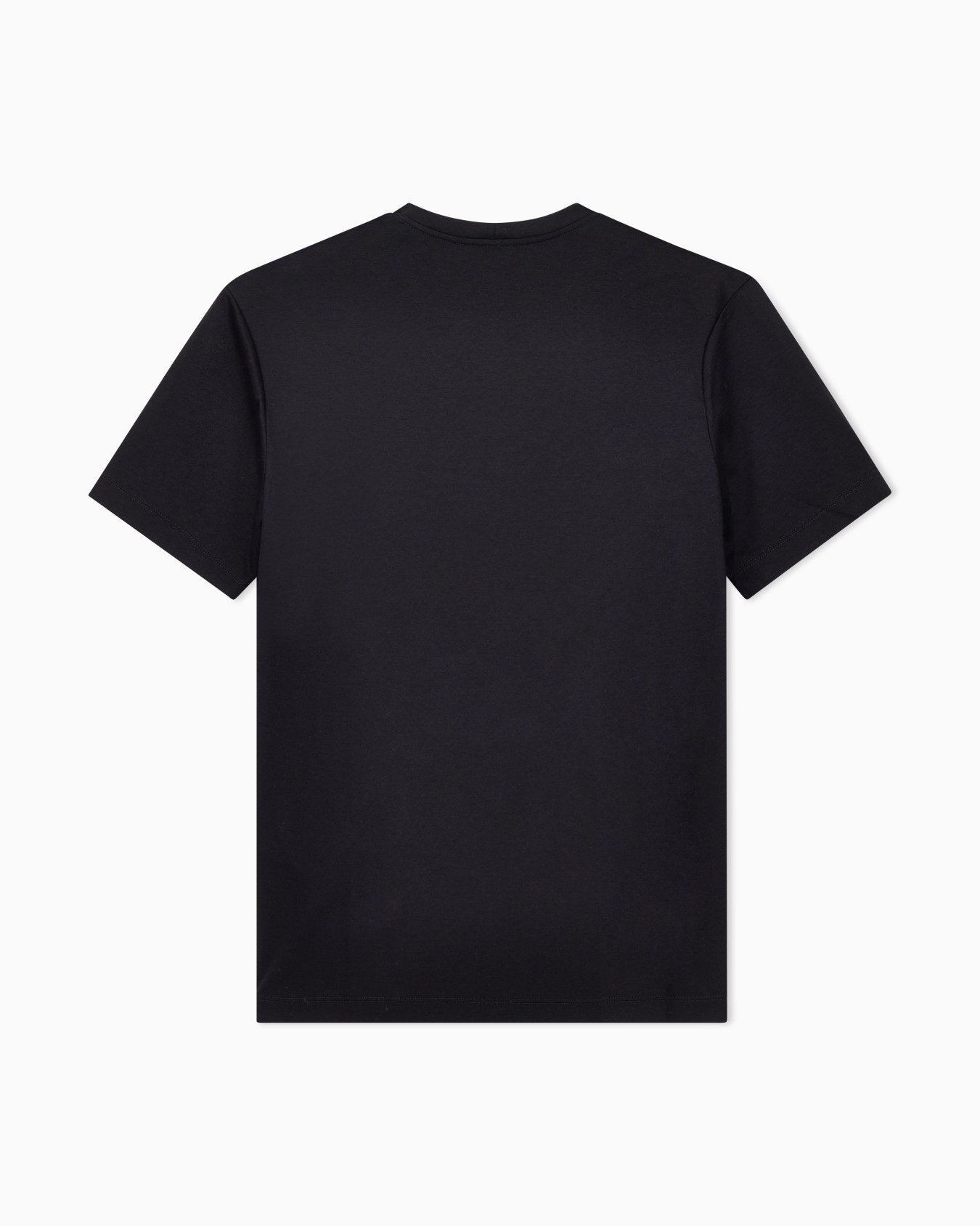 Cotton-interlock T-shirt with embroidered logo Slide 2