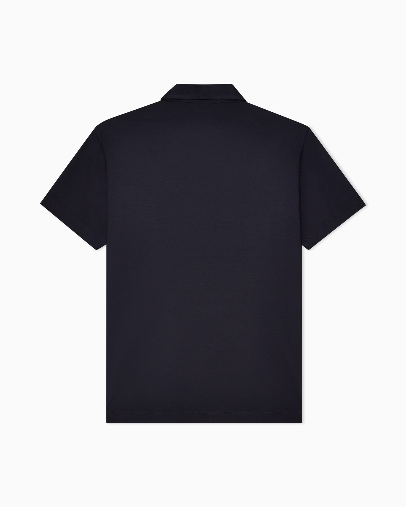 Silk and cotton-mélange jersey polo shirt Slide 2