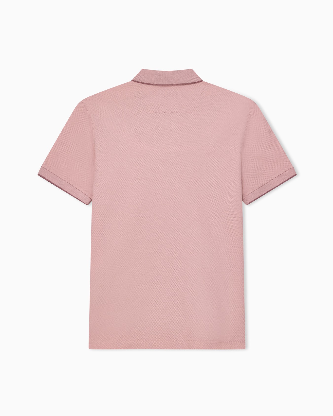 Piqué polo shirt in lisle cotton yarn Slide 2