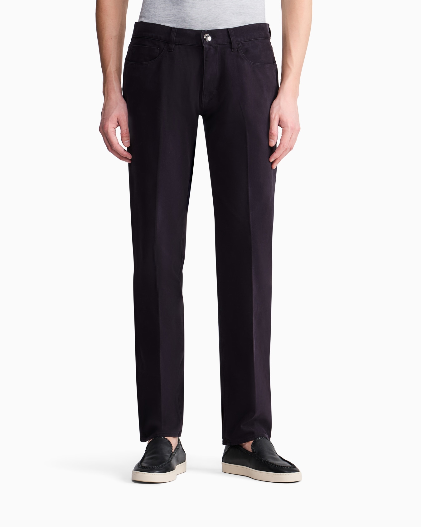 Polo in piquet di cotone filo di scozia Slide 3