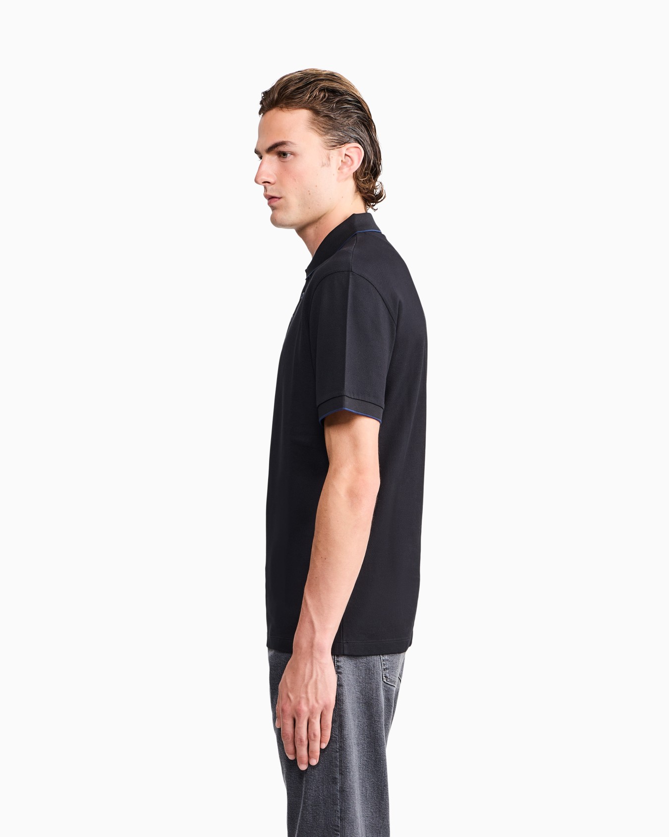 Poloshirt aus Baumwollpikee mit Lisle-Garn Folie 7