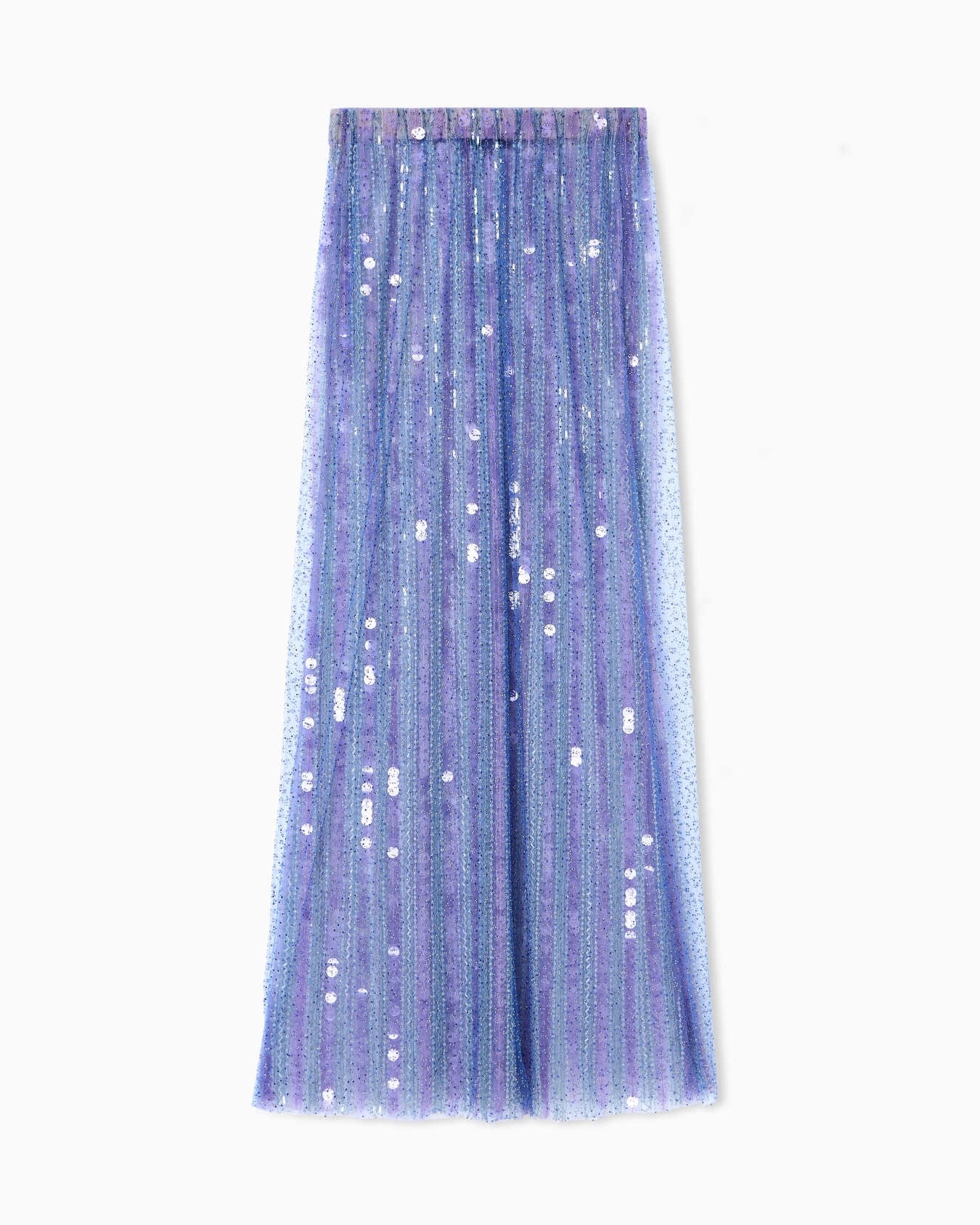 Gonna lunga con ricamo all-over Slide 0