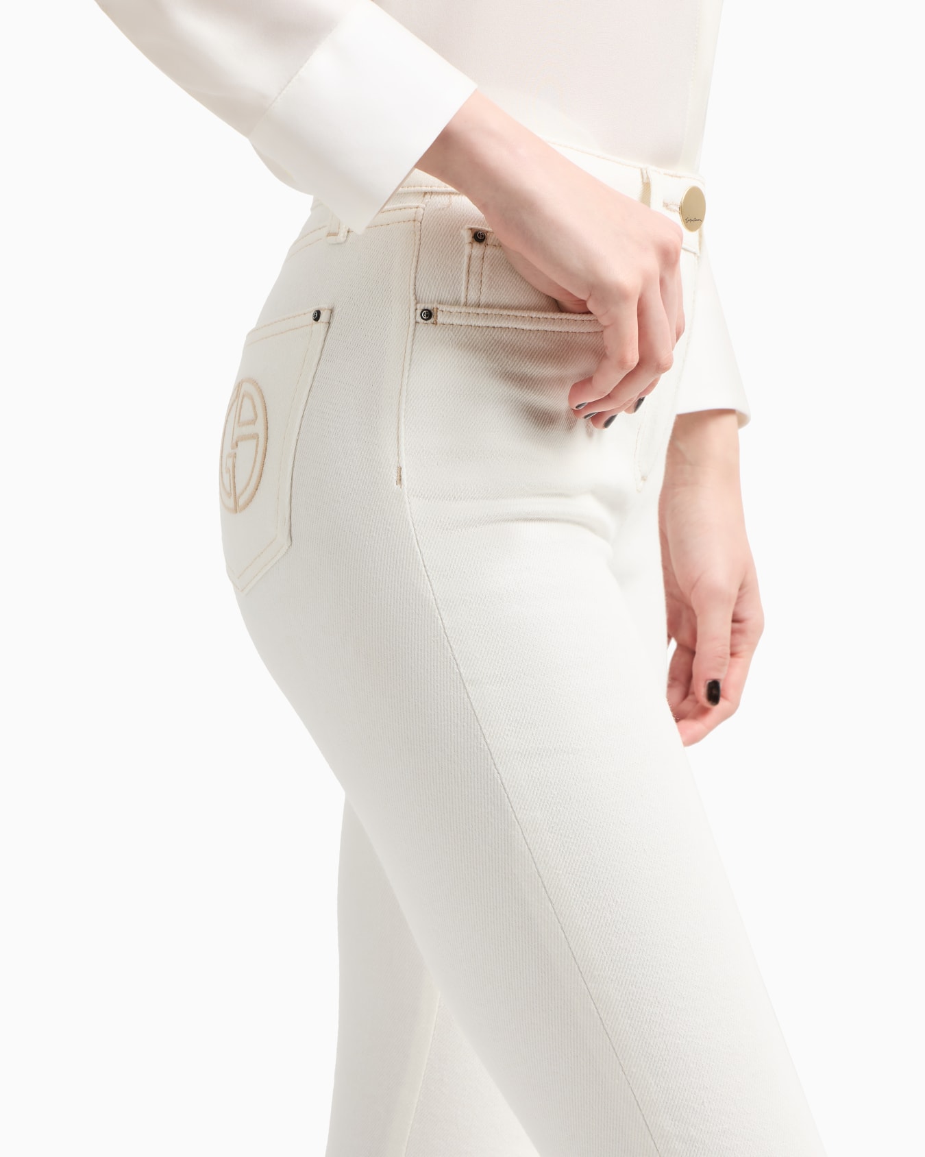 Denim Collection Jeans 5-tasche in denim di cotone stretch Slide 4