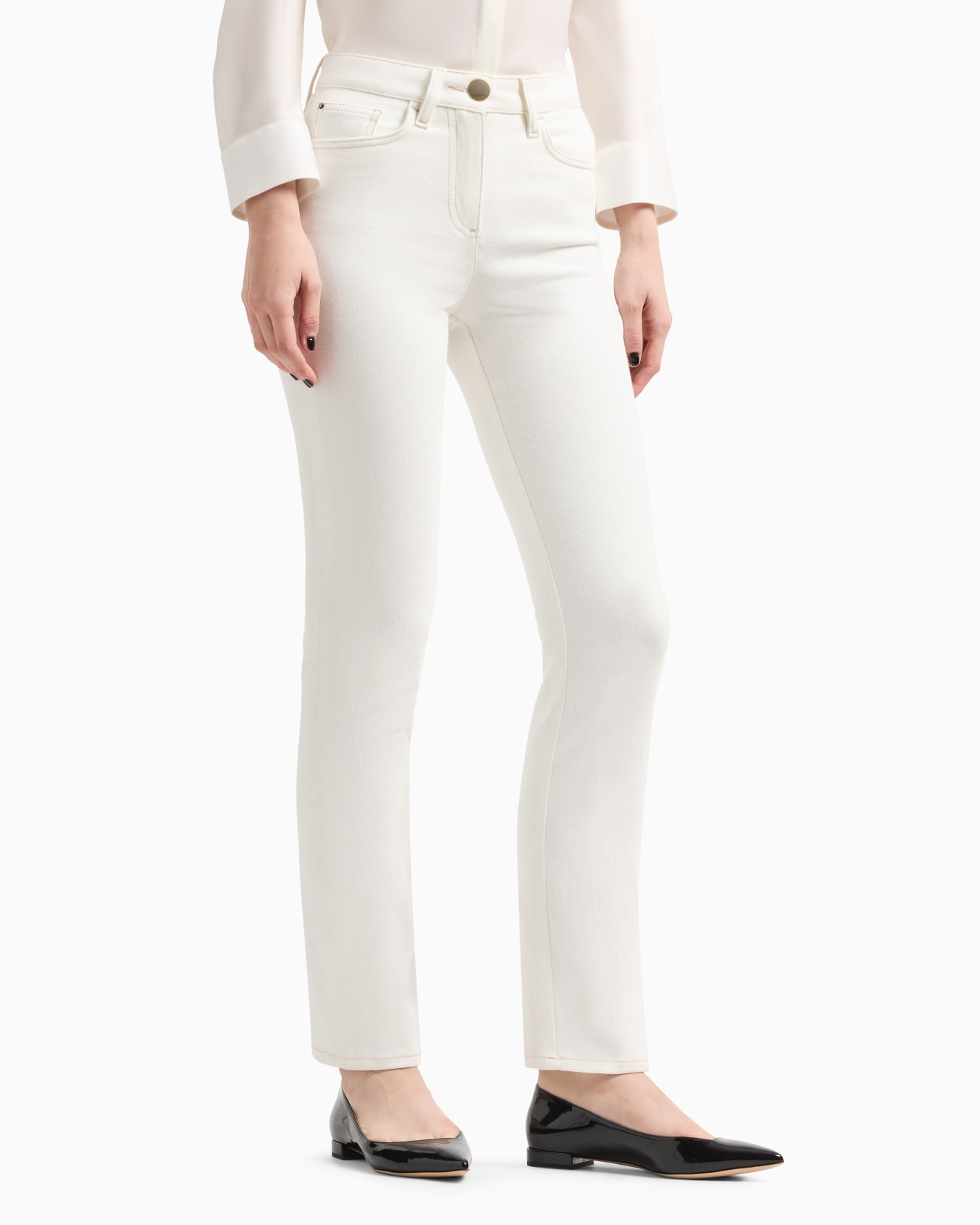 Denim Collection Jeans 5-tasche in denim di cotone stretch Slide 1