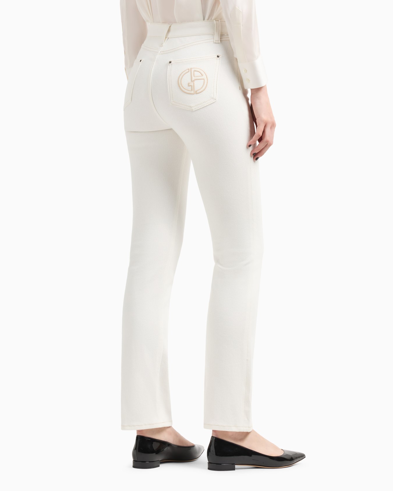 Denim Collection Jeans 5-tasche in denim di cotone stretch Slide 2