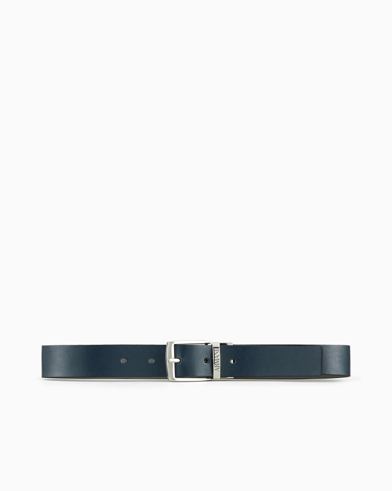 Cinturón reversible con hebilla con logotipo Diapositiva 2