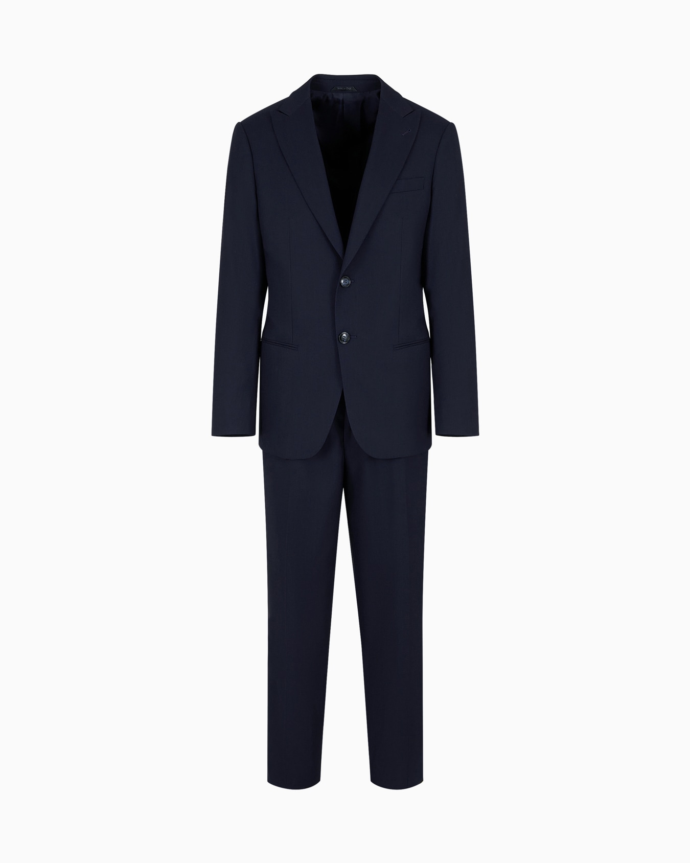 Single-breasted Soho Line suit in double stretch wool Slide 0