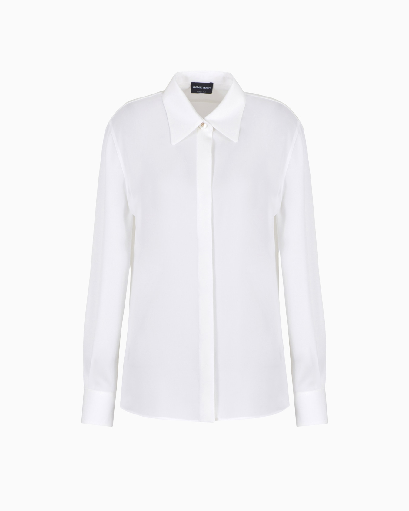 ASV classic shirt in organic silk Slide 0